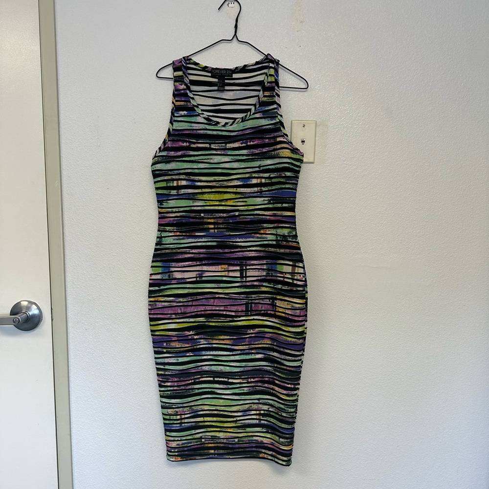 Gorgeous multi colored summer dress